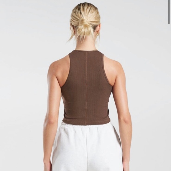 New Gymshark cotton rib midi tank - Picture 2 of 7